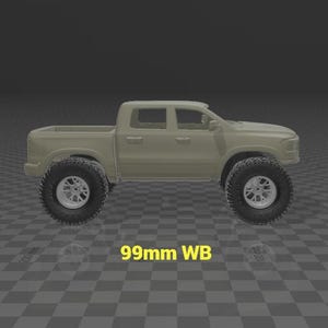 1 10 Scale Rc Dodge Body - Etsy