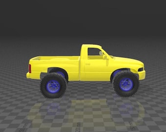 2nd Gen R@M Single Cab Crawler Body that fits SCX30 (DIY VERSION)