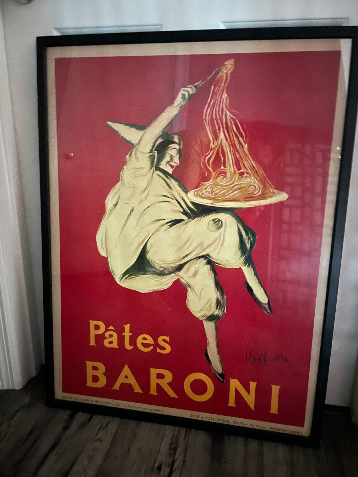 Pates Baroni pasta 1921 by Capiello Etsy
