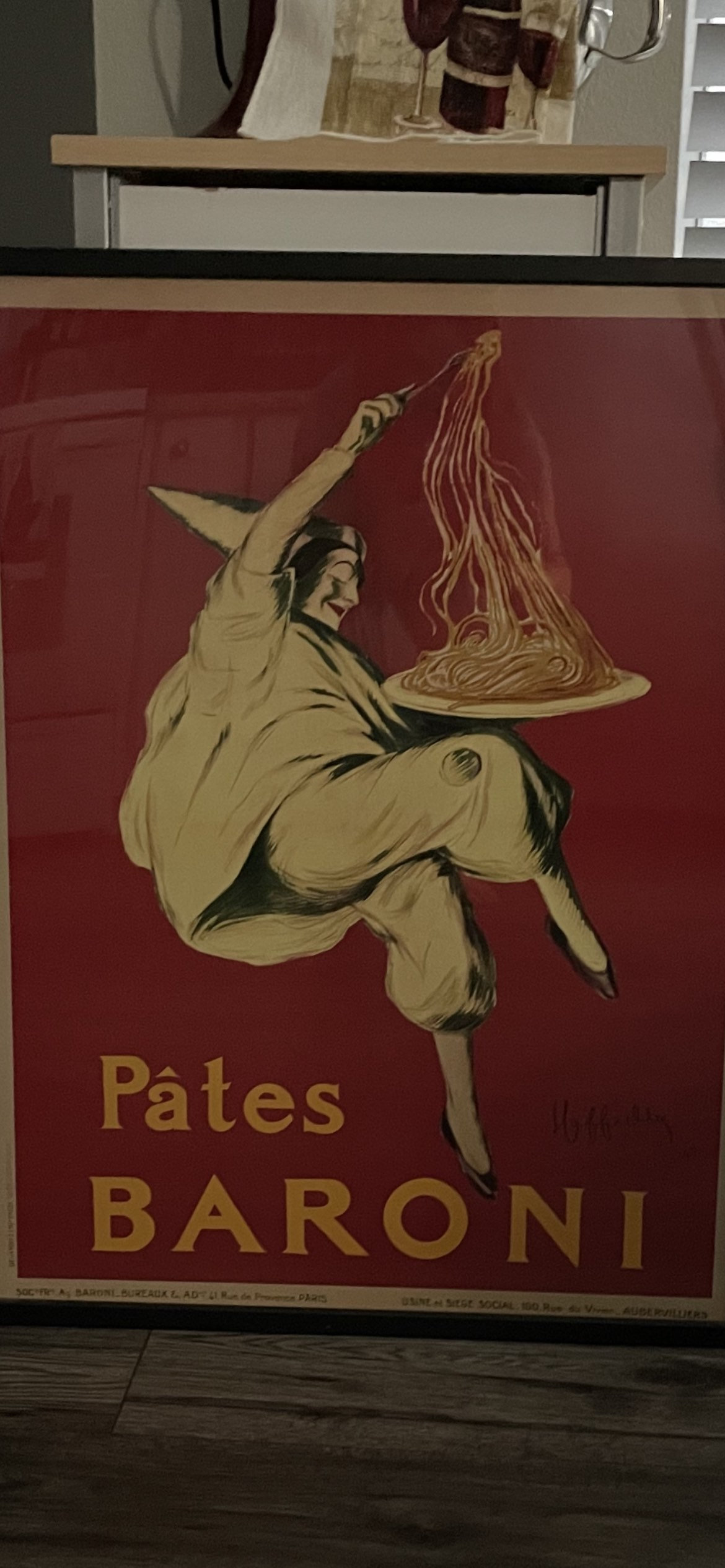 Pates Baroni pasta 1921 by Capiello Etsy