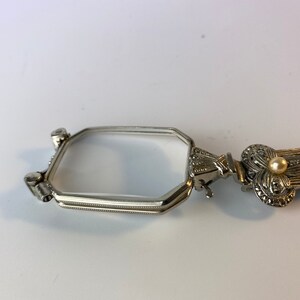 Vintage Folding Broach Lorgnette Reading Glasses image 7