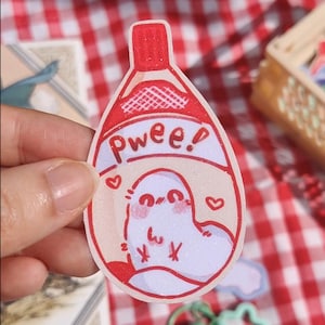 Brushbuddy silly mayo sticker, Witch Hat Atelier, WHA, the apprentices, Coco, Aggot, Tetia, Riche Holographic anime Sticker
