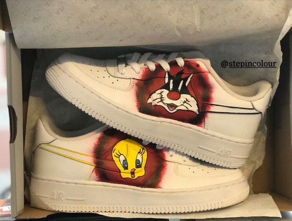 looney tunes custom shoes