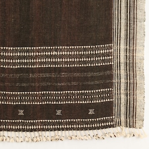 Fallon Blanket- Brown Woven Throw Blanket Small