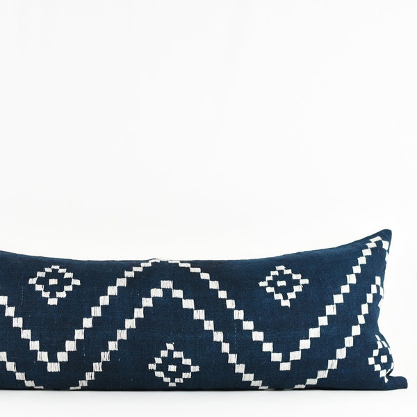 Zig Zag Blue White Etsy