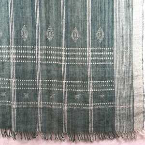 Neel - Seafoam Green Throw Blanket