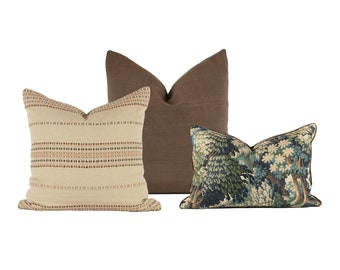 Moody Botanical Pillow Combo