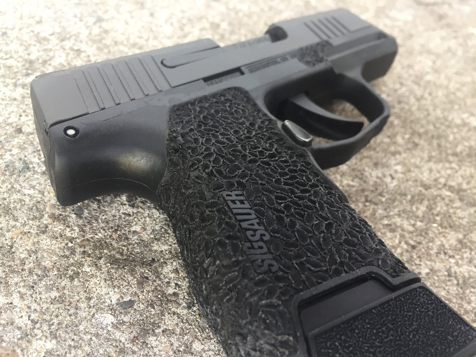 Sig Sauer P365 Custom Stippled Grip ModuleBattle Worn Etsy