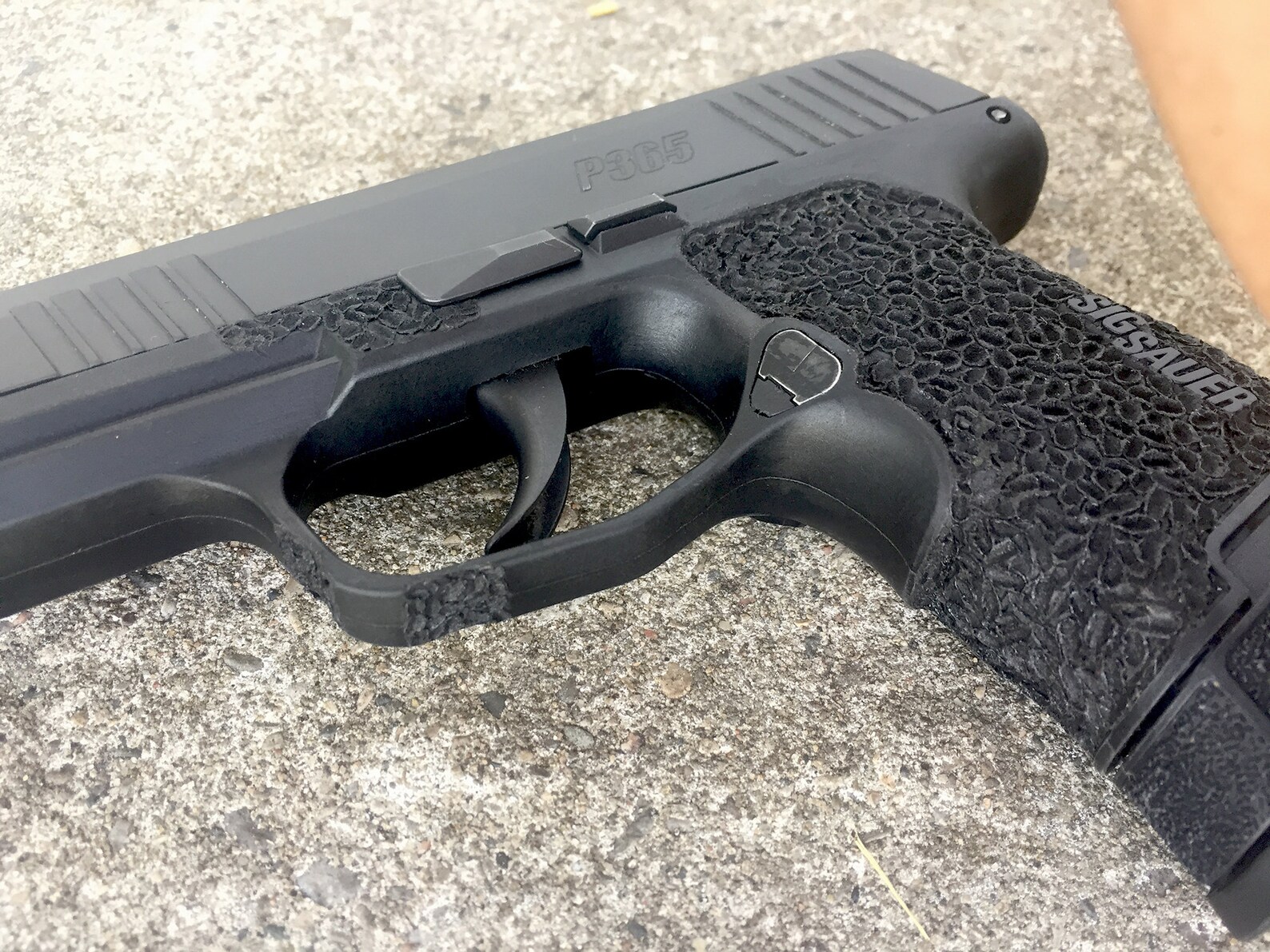 Sig Sauer P365 Custom Stippled Grip ModuleBattle Worn Etsy