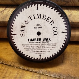 Cutting board wax. 4oz tins