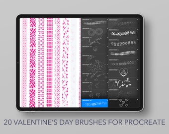 Brushes For iPad Set Of 15 Leaves Stamp Brushes For Procreate Tree Leaves Stamps for Illustration and Graphic Design