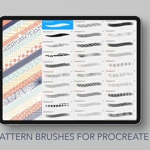 Brushes For iPad Set Of 15 Leaves Stamp Brushes For Procreate Tree Leaves Stamps for Illustration and Graphic Design