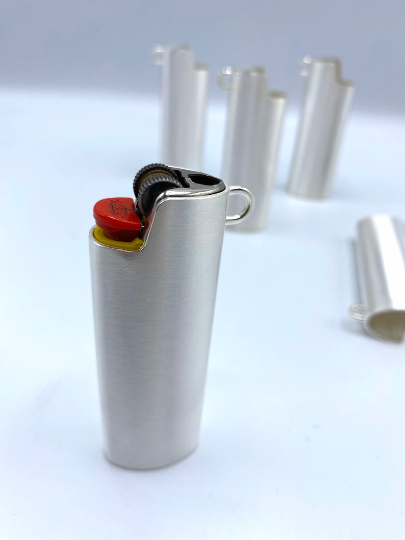 Premium Blank Lighter Cover / Sleeve / Case Silver for J6 Etsy