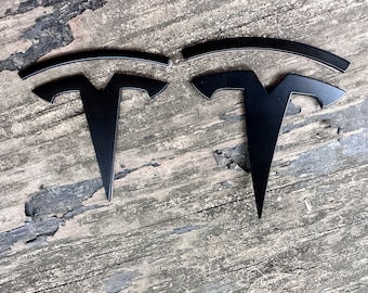 OEM SPEC MODEL Y Matt oder glänzend schwarze Abzeichen Vorder- oder Rückseite Ersatz