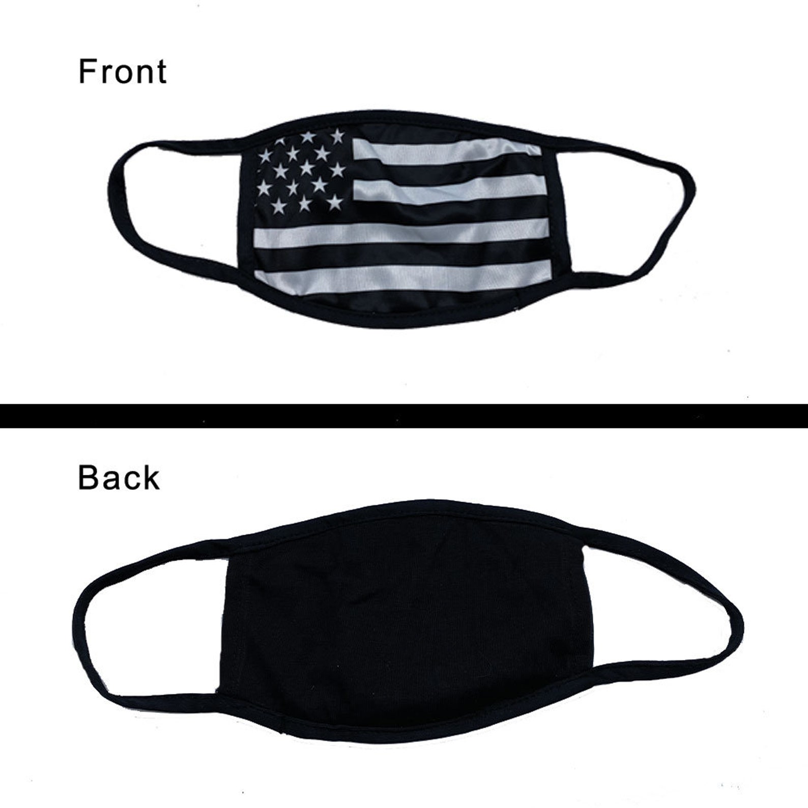 Distressed Look American Flag Mask Color Bubba Wallace Face Etsy