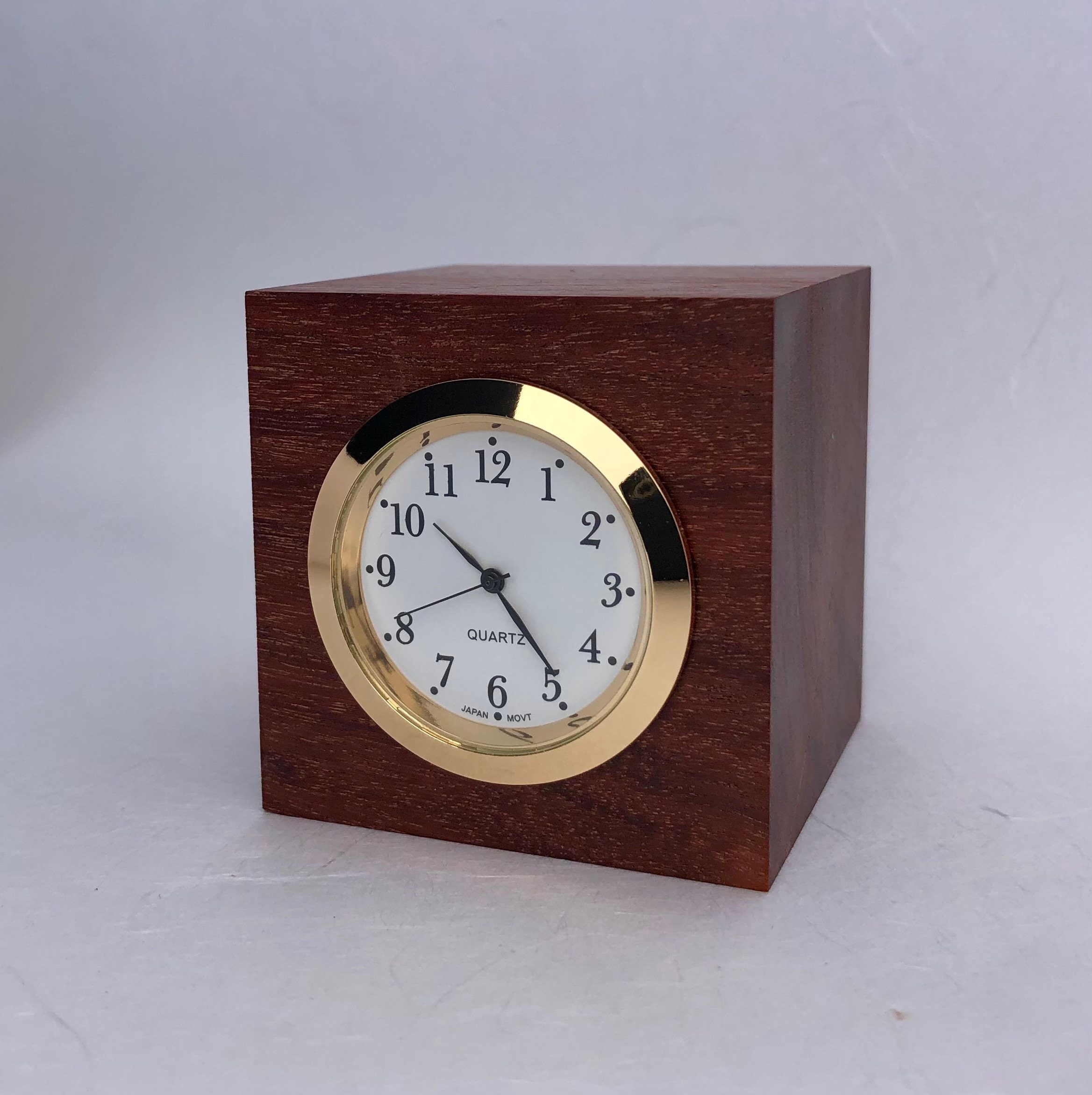 Wooden Desk Clock