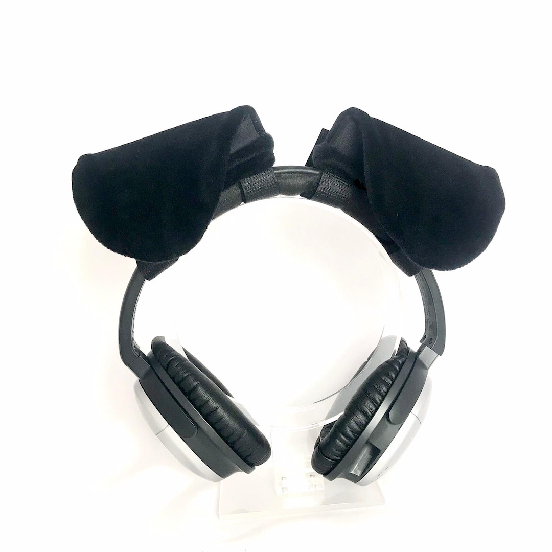 Headphone Accessory Dog Ears, Headset Attachment, Gamer Gift, Velvet ...