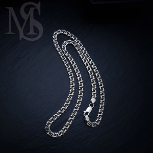 Silver Chain 925 Jewelry Necklace Weaving Handmade Chain for Etsy