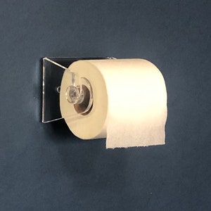Porta fazzoletti da bagno in acrilico trasparente