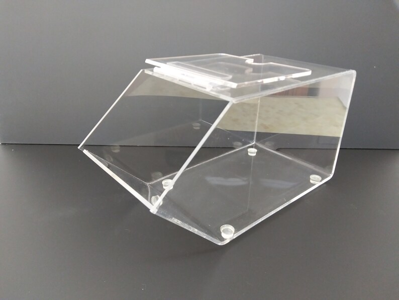 Clear Acrylic Mini Storage Bin Etsy