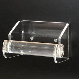 Clear Acrylic Bath Tissue Holder image 5