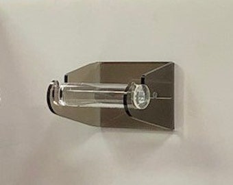 Smoked Acrylic Bath Tissue Holder