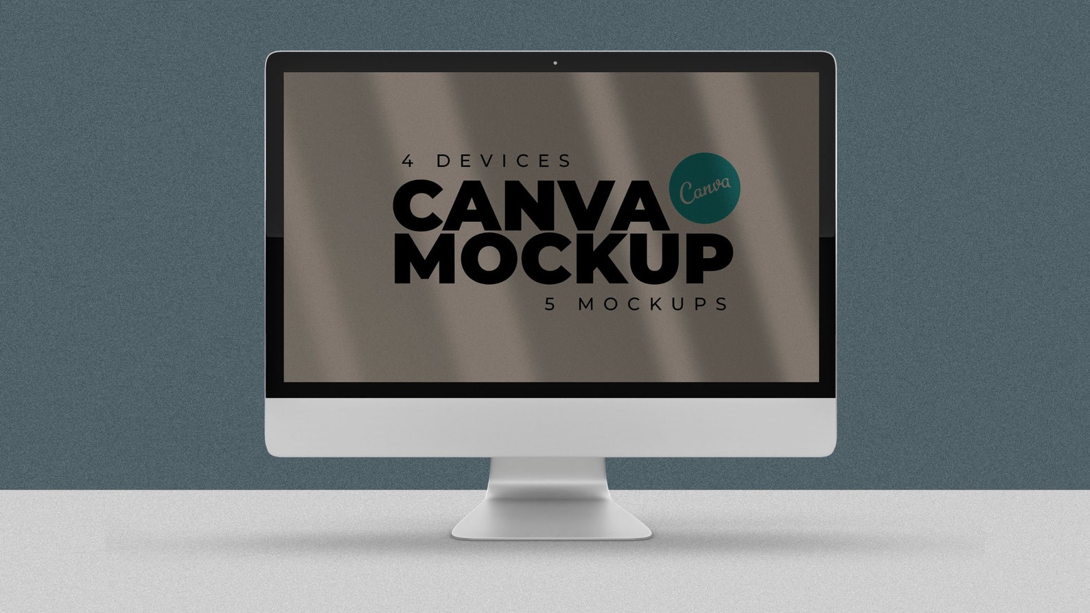 5 Modern Device Mockups for Canva- iPhone Mockup, Imac Mockup, iPad ...