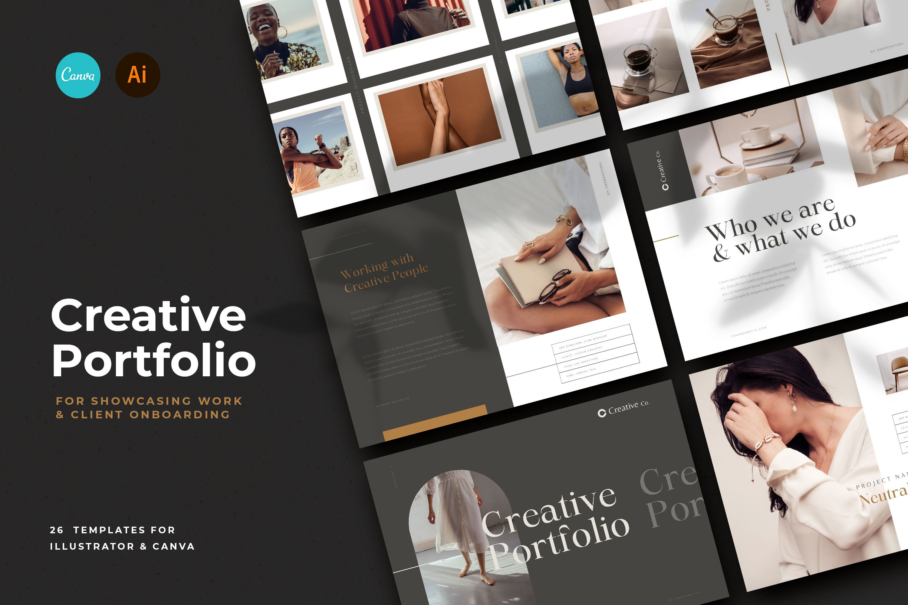 Canva Portfolio Examples