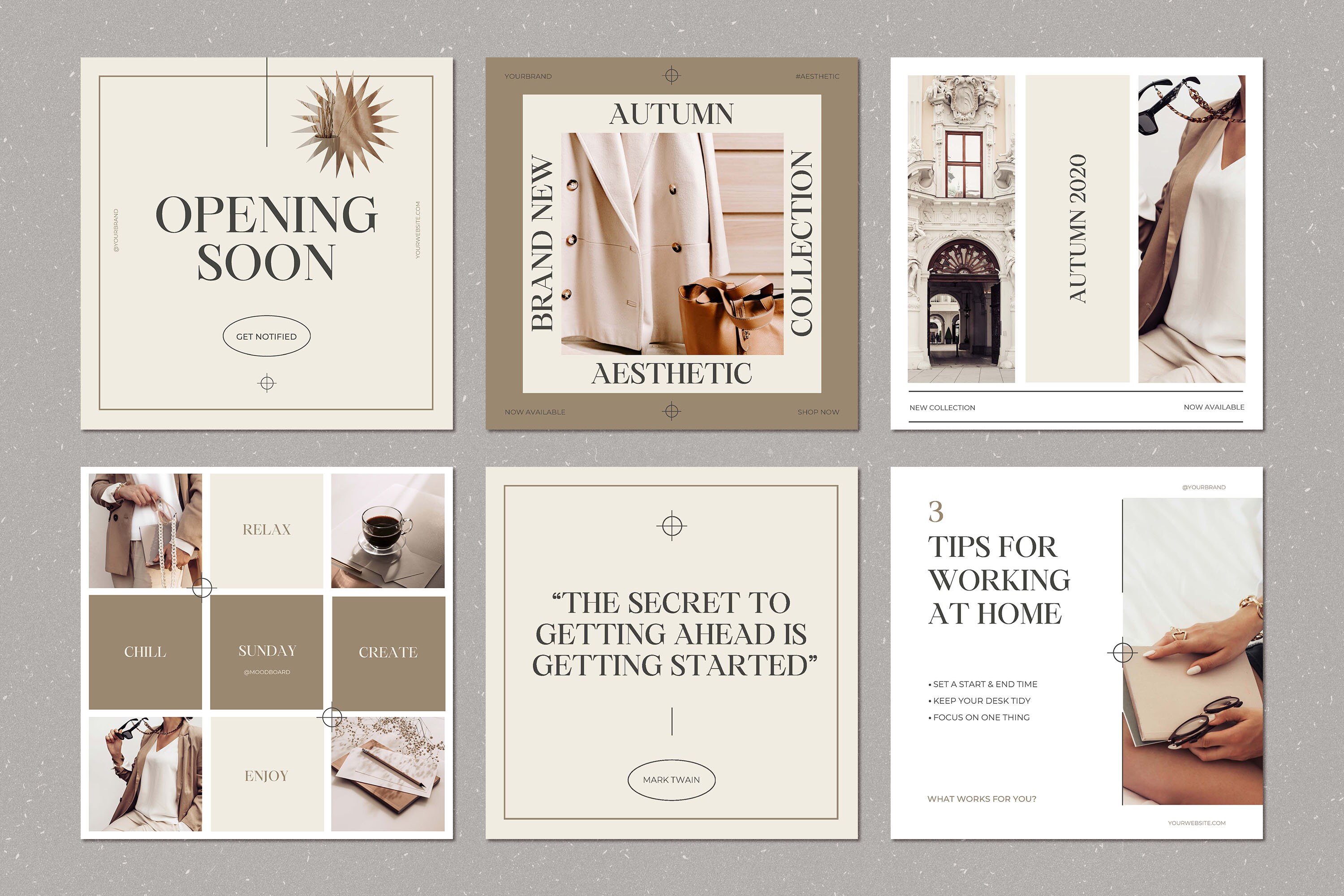 CANVA Elegant Social Media Templates / CANVA Social Media Templates