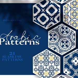 Arabic & Islamic Seamless Patterns