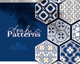 Arabic & Islamic Seamless Patterns
