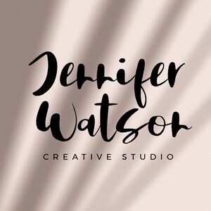 INSTANT DOWNLOAD Watermark logo, Photography Logo, Brush Logo, Text Only Logo, Blog Logo, Editable Logo Template, Bold Logo Template