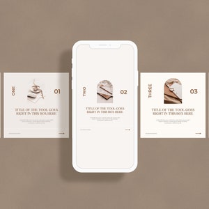 100 CANVA Instagram Carousel Templates / Elegant Instagram Templates ...