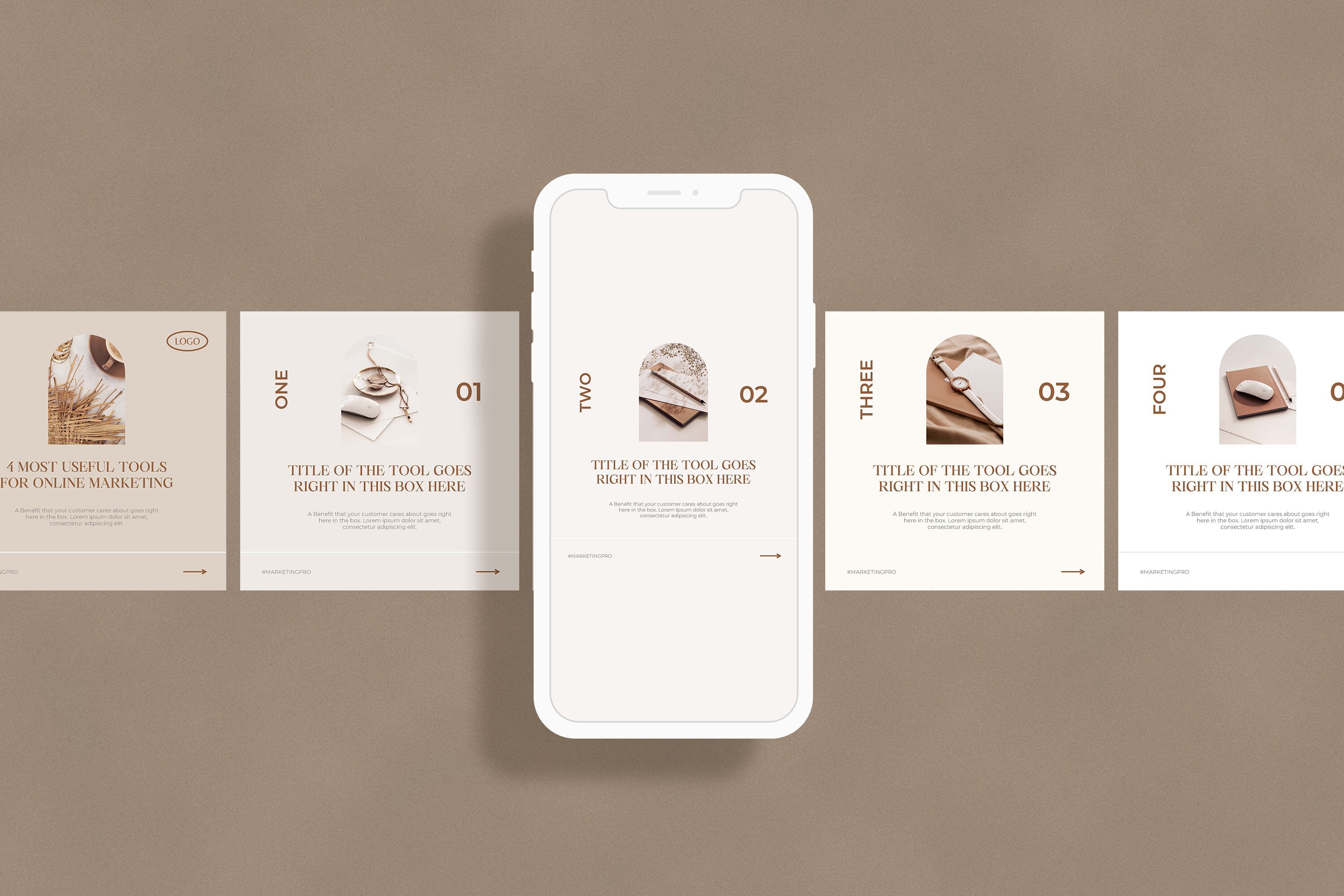 100 CANVA Instagram Carousel Templates / Elegant Instagram Templates ...