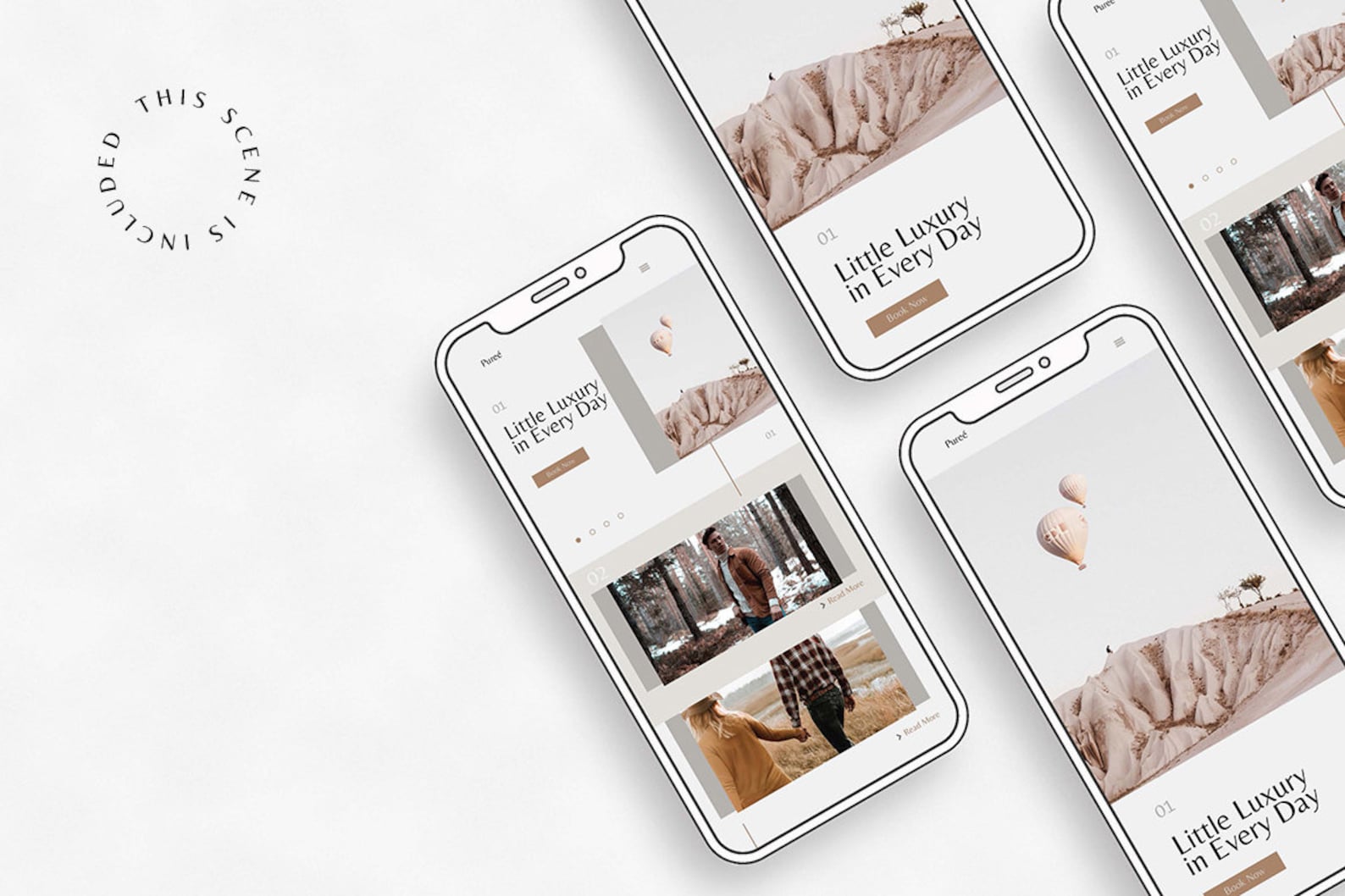 CANVA Minimal Device Mockups / iPhone Mockup / iPad Mockup