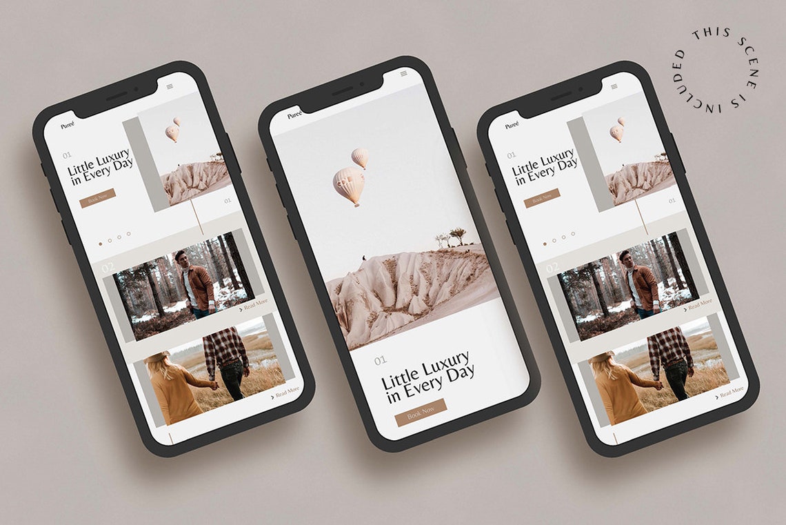 CANVA Minimal Device Mockups / iPhone Mockup / iPad Mockup