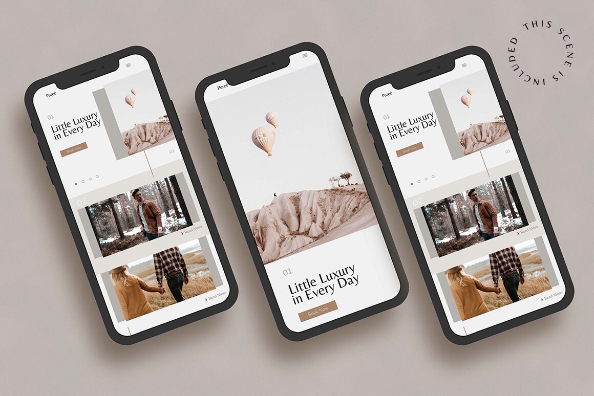 CANVA Minimal Device Mockups / iPhone Mockup / iPad Mockup / | Etsy