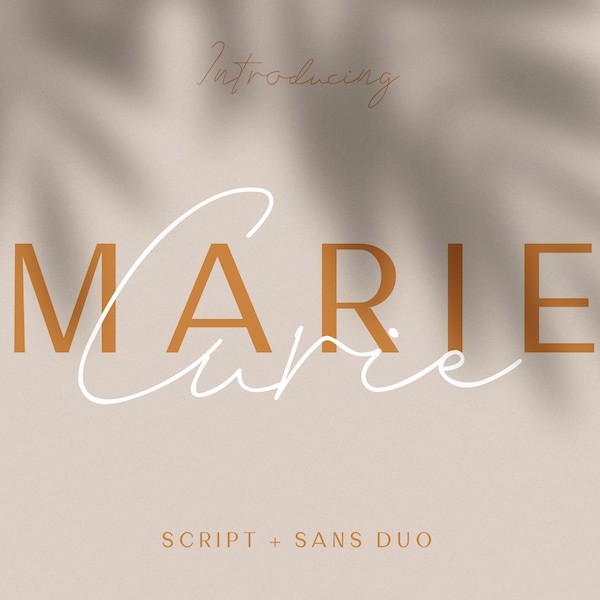 Living Dreams - Serif & Script Elegant, Feminine Font Duo