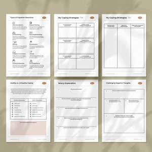 COACH Stress and Anxiety Worksheets / Coaching Tools / image 7