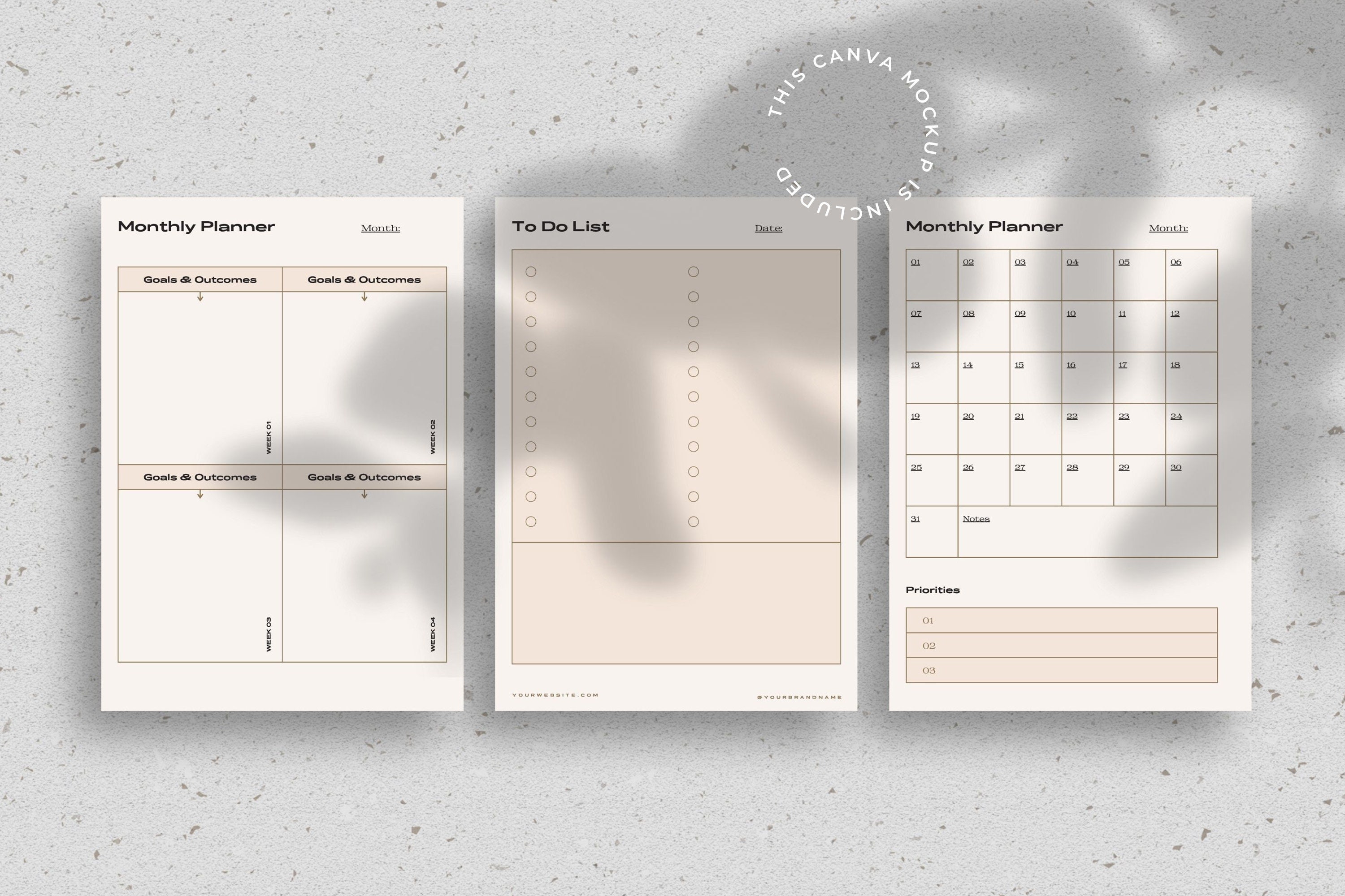 Canva a4 us paper mockups etsy