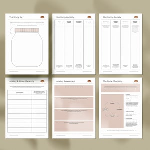 COACH Stress and Anxiety Worksheets / Coaching Tools / image 4