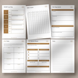Life Coach Worksheet Bundle CANVA / Therapy Tools and Worksheets ...