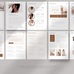 Brand Expert Welcome Kit CANVA / Brand Designer Workbook Templates / Logo Designer Workbook Templates / Branding Client Onboarding