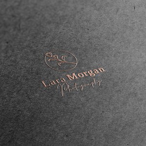 Natural Photography Logo, Premade Logo, DIY Logo, Beauty Logo, Botanical Logo, Minimal Logo, Floral Logo, Elegant Luxury Logo, Boutique Logo