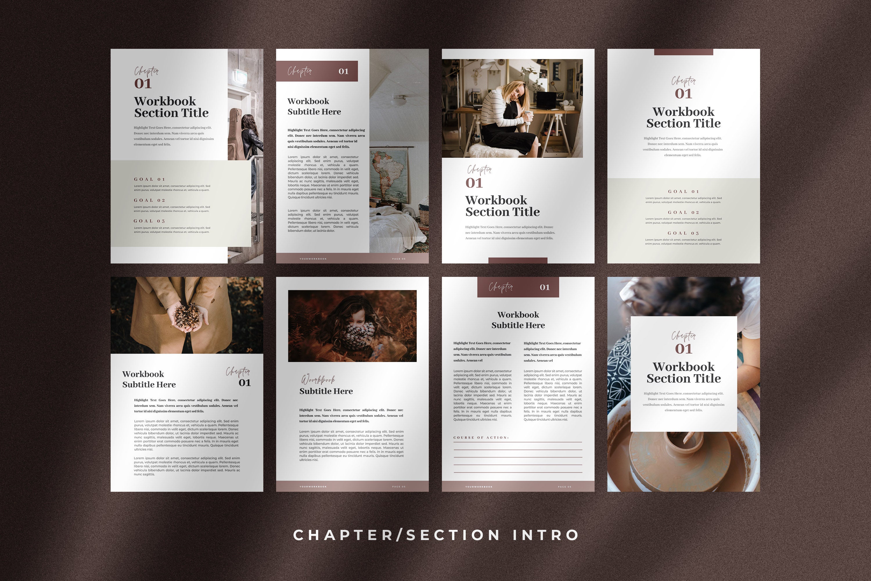 CANVA Workbook Templates e-Course and Webinar Templates | Etsy