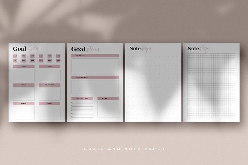 Canva 24 planner templates bundle daily schedule canva etsy