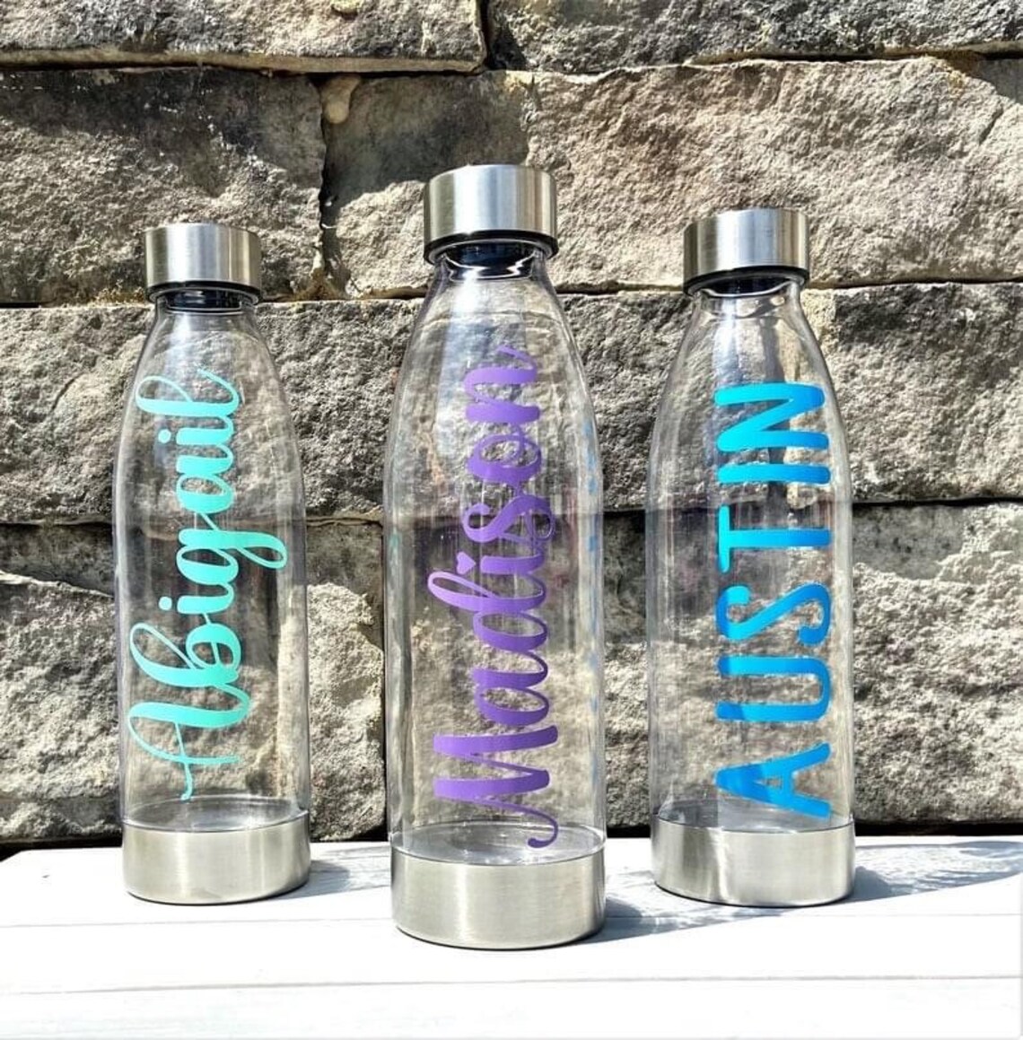 Custom water bottle tumblers Etsy