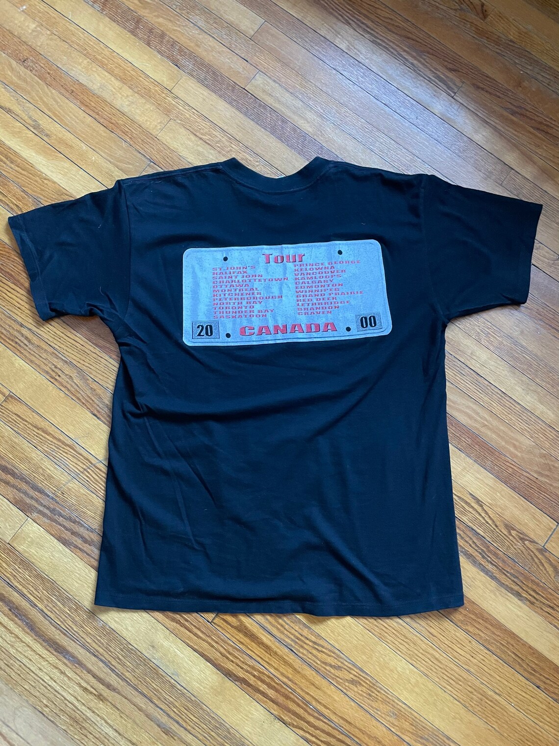 Vintage The Guess Who Tour Tshirt Etsy