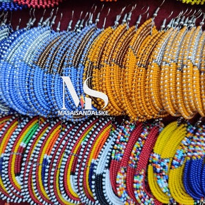 Wholesale Maasai earrings / African beaded earrings / Maasai earrings /wholesale Beaded earrings / African jewelry / African Masai earrings