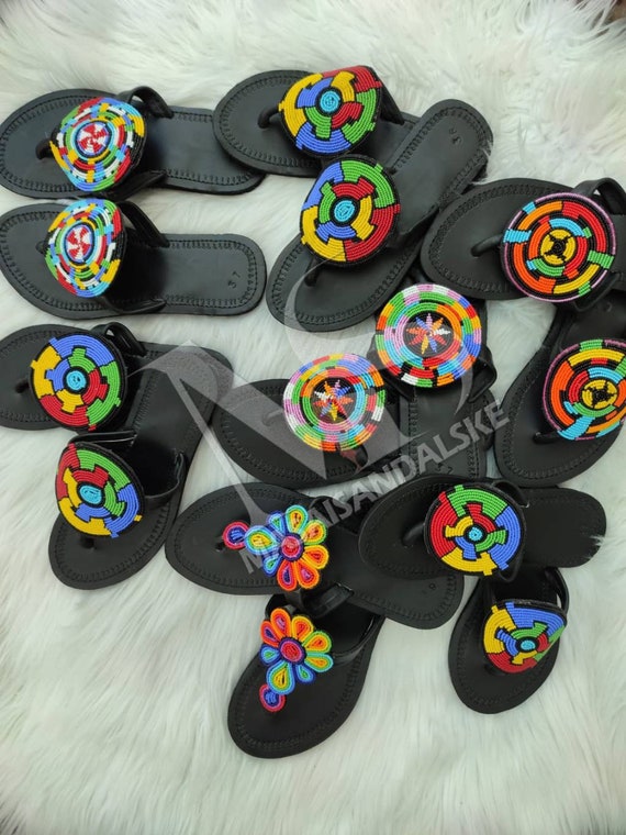 Wholesale Sandals, Maasai Sandals, Unique Flip Flops ,women